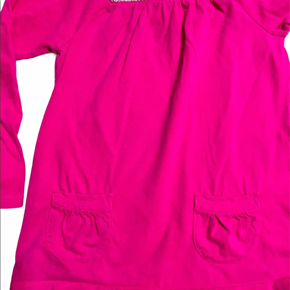 Carter’s Girls Size 6 Long Sleeve Pink Tunic Top